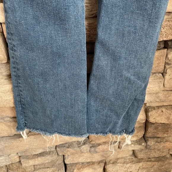 Mango boot cut distressed hem jeans - Picture 4 of 4